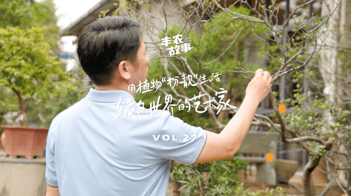 17年，他用一草一木去点亮了一个个家。